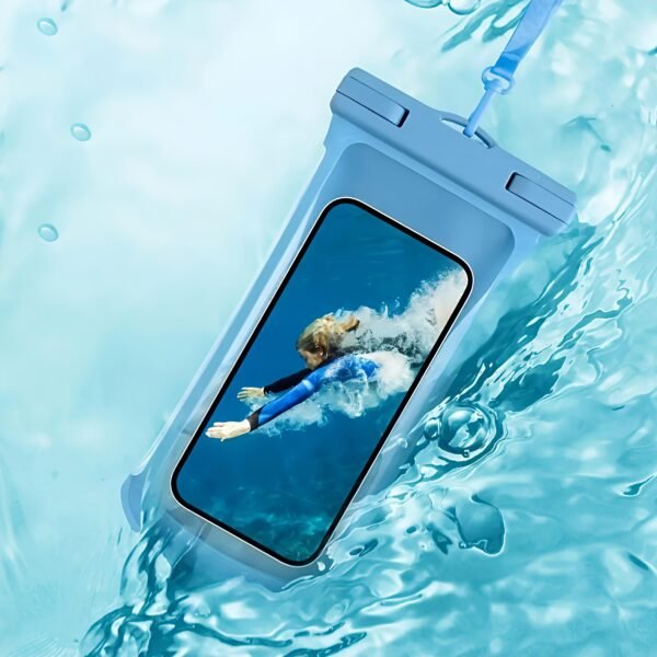 Plastic Waterproof Phone Case for Outdoor Activities: Swimming, Surfing, Snorkeling, Kayaking, Beach, Waterpark, Skiing