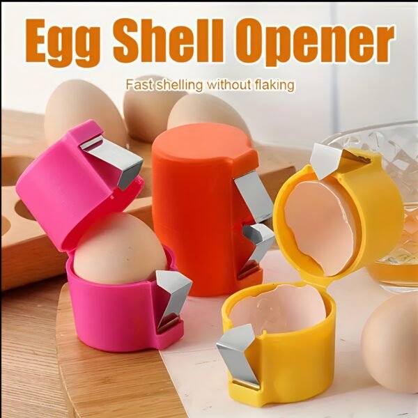 Egg Shell Separator - Quick Peeling Egg Yolk Separator, Kitchen Baking Essentials, Durable Plastic Material